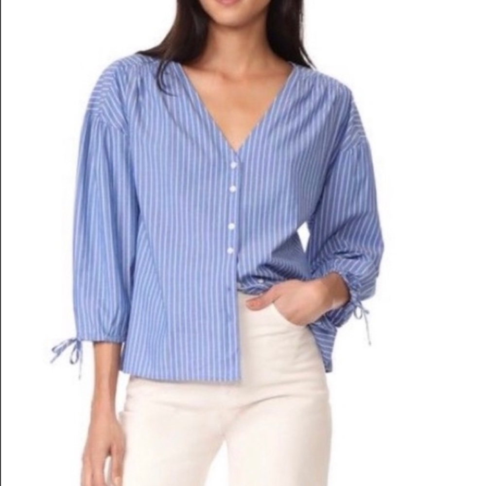 Madewell Morningview Striped Top